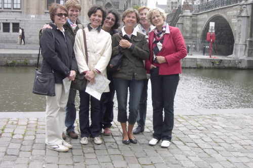 Alle Teilnehmer auf einem Bild: (von links nach rechts) Ellen, Annette, Maria, Monika, Regina, Beate, Rita
