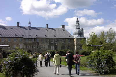 Besuch im Park von Schloss Lembeck