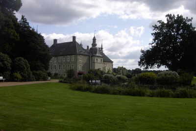 Besuch im Park von Schloss Lembeck