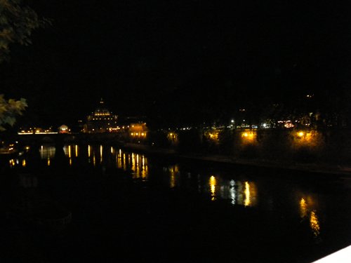 Tiber bei Nacht