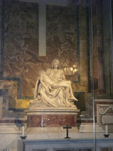 Im Petersdom - Pieta von Michelangelo