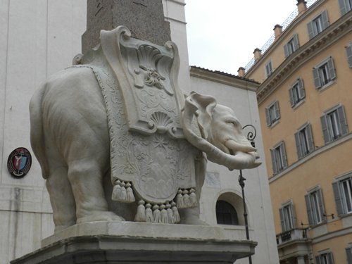 Elefant vor Santa Maria sopra Minverva