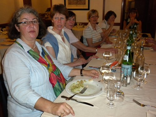 Abendessen auf dem P.zza Campo de' Fiori, 23 - Restaurant La Carbonara
