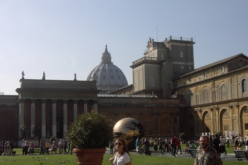 Bei der Fhrung Musei Vaticani
