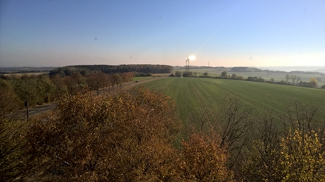 Aussicht vom Bismarckturm