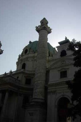 Die Kuppel der Karlskirche